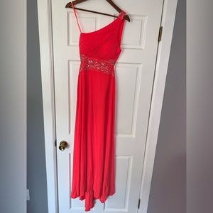 ONE SHOULDER PROM DRESS